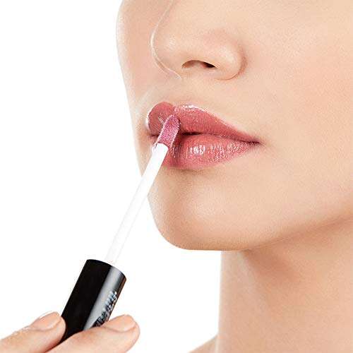 Lakme Absolute Plump and Shine Lip Gloss, Rose Shine, Glossy Liquid Lipstick with Shimmer for Smooth & Shiny Lips - Lightweight, Moisturising, 3 g 4