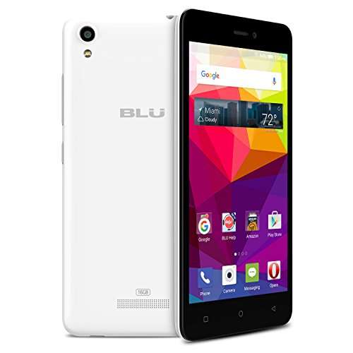 BLU Studio M HD 16GB - 5.0" Smartphone -US GSM Unlocked - White 2