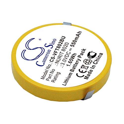 ETTBC Compatible with Battery for VeriFone 802B-WW-M05, NURIT 8020 (550mAh) 3