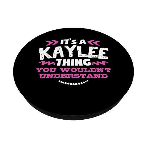 KAYLEE Personalized Custom Pop Socket Girls Birthday Gift PopSockets PopGrip: Swappable Grip for Phones & Tablets 2