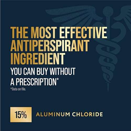 Certain Dri Prescription-Strength Clinical Antiperspirant Roll-On for Hyperhidrosis - 72-Hour Sweat Protection - Fragrance-Free - Doctor-Recommended for Men & Women - 1.2 fl oz 3