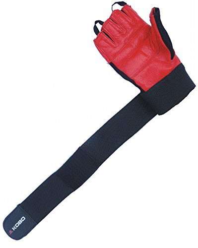 Kobo WTG-02 Gym Gloves, X-Large (Red/Black) 6