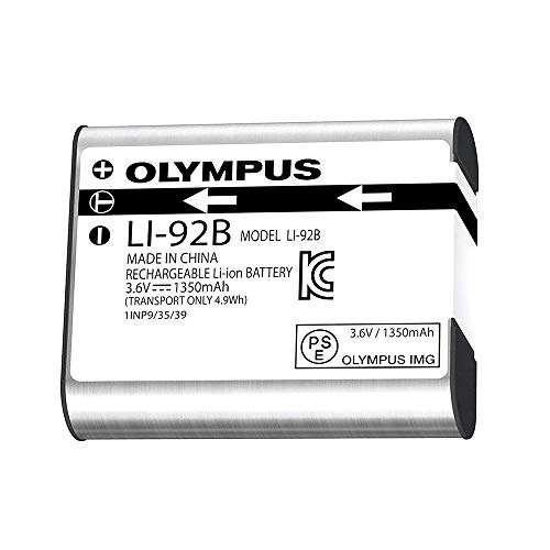 OM System Olympus TG-6 Black Underwater Camera & LB-T01 Lens Barrier & Li-92B Rechargeable Battery (Silver) 6