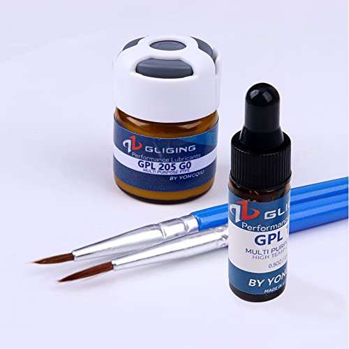Keyboard Lube Switch Lube Grease Oil GPL 205G0 and 105 for Mechanical Keycap Keyboard Switch Stabilizer Lubricant 1