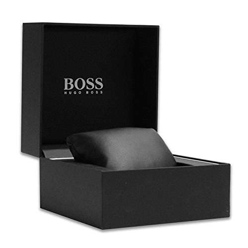 Hugo Boss Leather Skyliner Analog Black Dial Men Watch-1513829, Brown Band 5