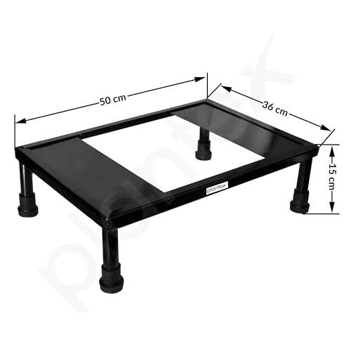 Plantex Microwave Oven Stand/Oven Stand/Microwave Stand for Kitchen Platform/OTG Rack/Kitchen Storage Shelf - (Black) - Metal 3