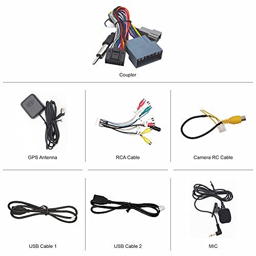 Trony 9 Inches Newly Launch Advanced Car Radio Receiver Android 10 System for Honda BRV with 2GB/16GB RAM & ROM with Apple Carplay and Android Auto 6