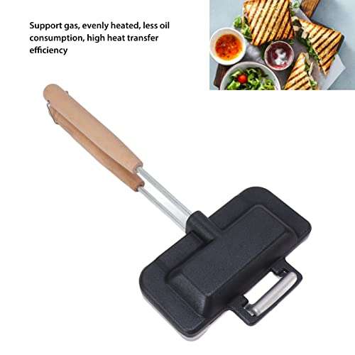 Double Sided Frying Pan for Sandwich, Grilled Cheese Maker Nonstick Sandwich Maker Flip Grill Pan for Breakfast Pancakes, Omelets, Frittatas, Bread and Toast 5