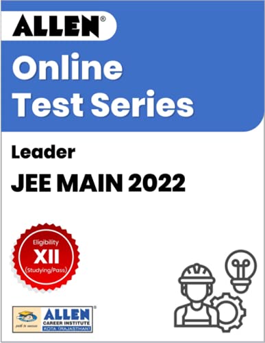ALLEN- Leader JEE MAIN 2022 Online Test Series (Email Delivery in 2 Hours- No CD)