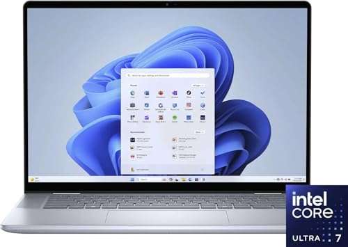 Dell Inspiron 16 7640 Creator & Business 2-in-1 AI PC Laptop | 16" WUXGA Touch | Intel 16-core Ultra 7 155H | 16GB DDR5 1TB SSD Backlit Thunderbolt FHD Camera ExpressCharge Long Battery Life Win11Pro 2