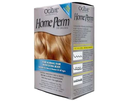 Ogilvie Salon Styles Home Perm The Original - For Color Treated, Normal Hair - 1 Application 6
