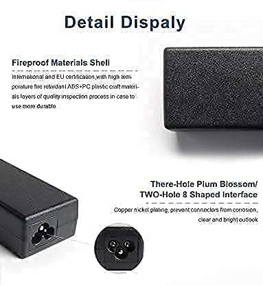 Lapfuture Laptop Charger for Lenovo IDEAPAD Flex 14D 20V 4.5A 90W USB Square Pin Adapter with Power Cord Free 6