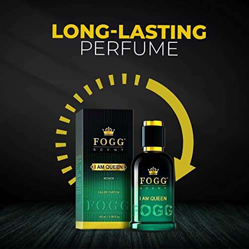 Fogg Scent I Am Queen Perfume for Women, Long-Lasting, Fresh & Powerful Fragrance, Eau De Parfum, 100ml 5