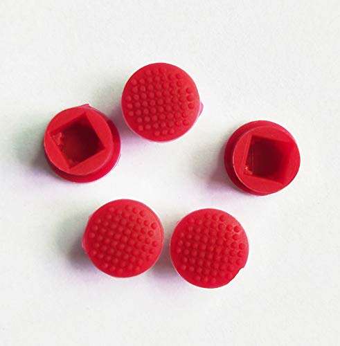 5 PCS TrackPoint Keyboard Mouse Red Cap Soft Dome Laptop Pointer for IBM Lenovo ThinkPad 1