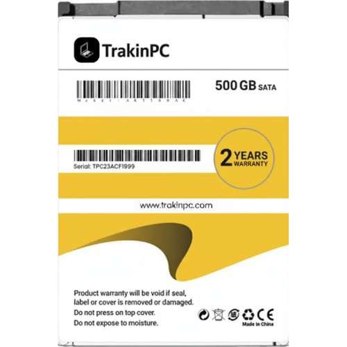 TrakinPC® TPCL500AC 500 GB Laptop, Desktop Internal Hard Disk Drive (HDD) (500GB Internal Laptop Hard Drive 5400 RPM 128 Cache (TPCL500AC) 2 Years Warranty) (Interface: SATA, Form Factor: 2.5 Inch) 1