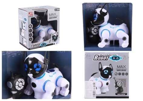 Relizaa Robot Puppy Max Remote Control Dog Toy Robots Kids Smart & Dancing Imitates Mini Pet Cool Light Music RC Toy Fun Touch Sensor Singing Storytelling Robotic Dogs Electronic Pets 6
