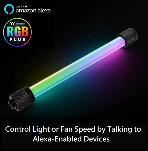 Thermaltake Pacific RGB Plus TT Premium Edition 6-Pack G 1/4" PETG Tube 16mm OD 12mm ID Fitting Kit CL-W185-CU00BL-A 2