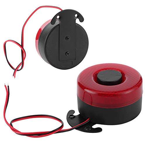 Car Back-up Alarm 100dB Universal Waterproof Car Truck Backup Reverse Beeper Warning Alarm Vehicle Horn Speaker Buzzer Sound Light 12/24V 4