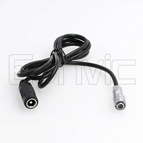 Eonvic Blackmagic Pocket 4K BMPCC 4K Power Supply Cable DC 2.1mm to SF610 2Pin Plug 2
