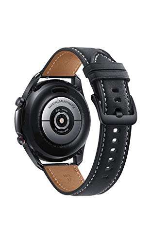 Samsung Galaxy Watch3 Watch 3 (GPS, Bluetooth, LTE) Smart Watch with Advanced Health Monitoring, Fitness Tracking, and Long Lasting Battery (Black, 45MM) (Renewed) 3