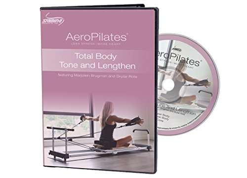 Stamina AeroPilates Total Body Tone and Lengthen Workout DVD – Exercise and Fitness DVD for Women, 90 Mins. 3-Piece DVD Set 1