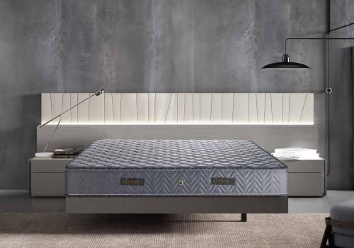 RELAXWELL MATRESSES Aristo - Bonnel Spring Mattress with Two Free Pillow for Your Comfort Night (78x60x6 Inches, Queen) 1