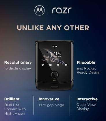 Motorola Razr (Black, 128 GB) (6 GB RAM) 2