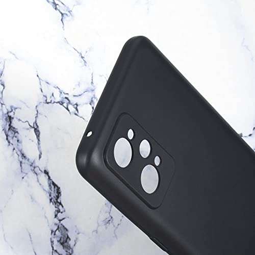 PrimeLike Candy Case Shockproof Silicon Matte TPU Flexible Back Cover for Realme GT Neo 3T 5G / RMX3372 / RMX3371 (Black) 4