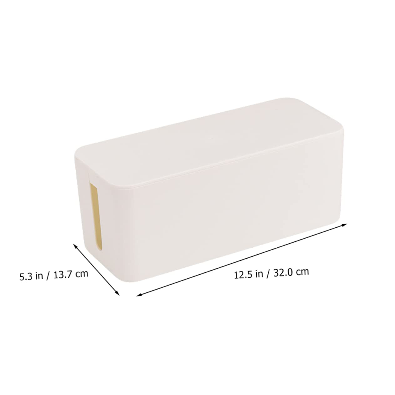 KONTONTY 2pcs Cable Organizer Storage Box for Charging Cables Wire Storage and Bundling Device Power Line Box Elegant Design 6