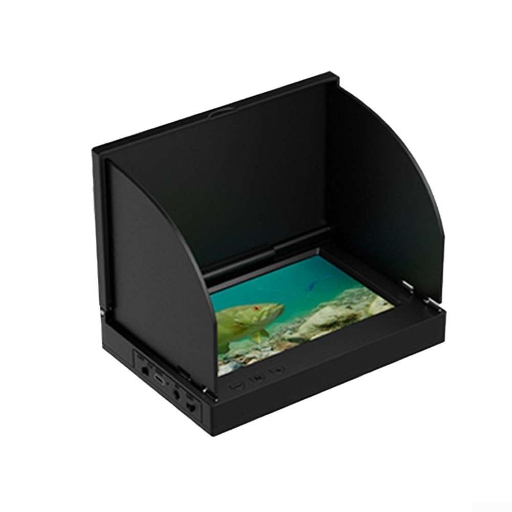 Underwater Fishing Camera, 4.3 Inch HD Waterproof Ice Fishing Camera For Ultra Clear ​screen, Fish Finder Underwater Fishing Camera Ice Boat(4.3IPS+camera15m) 6