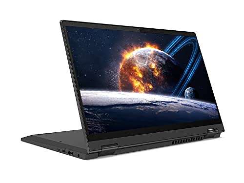 Lenovo IdeaPad Flex 5i 14" 2-in-1 Touchscreen Laptop Bundle with Intel Core i5-1135G7 Quad-Core 4.20GHZ, 8GB DDR4, 256GB NVMe SSD, Intel Iris Xe Graphics, IPS, Dark Gray, Win 10 Home and Laptop Bag 2