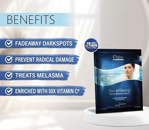 Olifair Skin Whitening Beauty Series -Facial Kit,Cleanse Skin Impurities (Pack of 1) 3