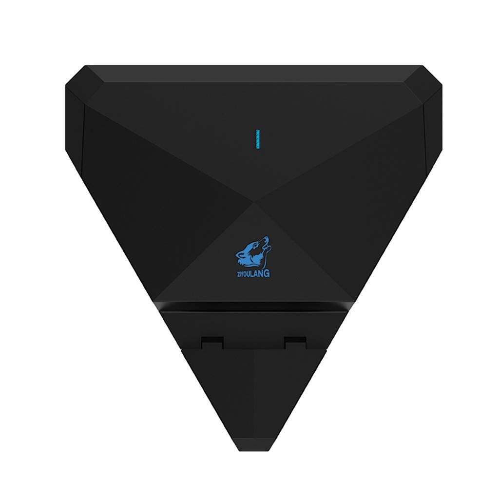 IFOTIME Mobile Mouse Keyboard for iOS for Android Dock Adapter Gamepad Converter Education Magnetic Toy (Black, One Size) 1