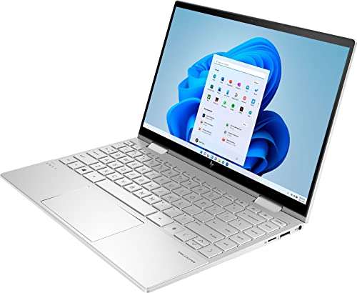 HP Envy X360 2-in-1 13.3" FHD OLED Touch-Screen Laptop | 11th Generation Intel Core i7-1195G7 | 8GB RAM | 1TB SSD | Backlit Keyboard | Fingerprint | Windows 11 Home | with Laptop Stand Bundle 4