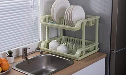Moradiya Fresh Kitchen Utensils Rack/Modern Kitchen Storage Rack/Kitchen Organizer/Modular Kitchen Storage Rack/Utensils Rack with Plate & Cutlery Stand 6