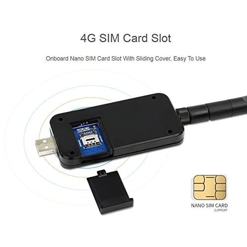 SIM7600G‑H 4G DONGLE, SIM7600G‑H 4G DONGLE LTE USB Adapter Support 2G 3G 4G for PC Internet Access for Industrial Computer Networking 6
