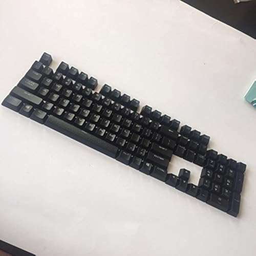 Suitable for Corsair Strafe RGB mk.2 K70 K68 K63 K65 K95 K90 Keyboard keycap, 104 Keys. Spare keycaps for Mechanical Gaming Keyboard 1
