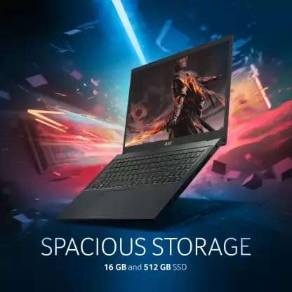 Acer Aspire 7 Intel Core i5 12th Gen 12450H - (8 GB/512 GB SSD/Windows 11 Home/4 GB Graphics/NVIDIA GeForce RTX 2050) A715-76G-59WG Gaming Laptop (15.6 Inch, Charcoal Black, 2.1 Kg) 3