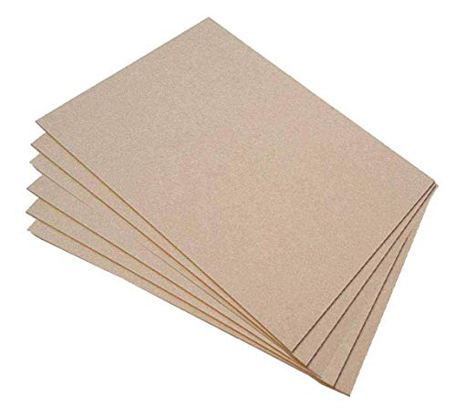CVANU Medium Weight Chipboard Sheets (Pack of 20, 12 x 12 Inch x 2 mm) 2