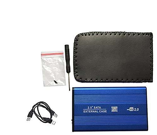 AlexVyan External USB 2.0 SATA 2.5-inch Laptop Portable External Hard Disk Casing Support 3