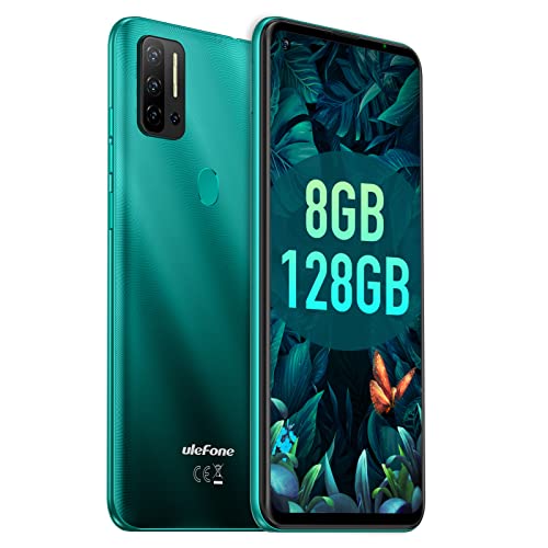 Ulefone Unlocked Smartphones Note 11P, 8GB+128GB Android 11 Unlocked Cell Phones, 48MP Quad Rear Camera, 3 Card Slots, 6.55" Screen Dual 4G Unlocked Phone, 4500mAh, Global Bands, US Version 1