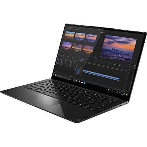 Lenovo IdeaPad Slim 9i 14 Business Laptop 14" UHD 4K Touchscreen (500nits, DisplayHDR 400) 11th Gen Intel Quad-core i7-1165G7 16GB RAM 512GB SSD Fingerprint Backlit Thunderbolt Win10Pro + HDMI Cable 4