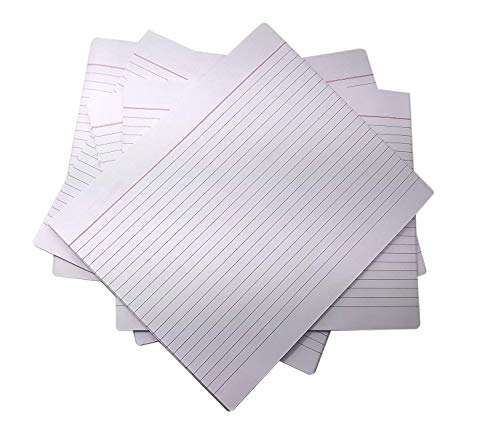 FIRST CLICK Exam Paper Answer Sheets Both side ruled Paper[ Count 20 Sheets Without Fold With Fold 40 sheets 80 Pages] 2
