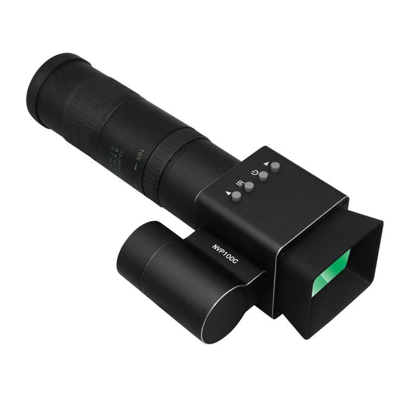 IR Digital HD Day & Night 7-21 Zoom Full Black 350m Video Monocular Scope Night Vision