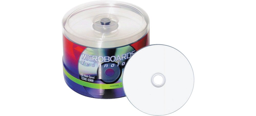Microboards Taiyo Yuden DVD-R 16X Glossy 50Pk 1