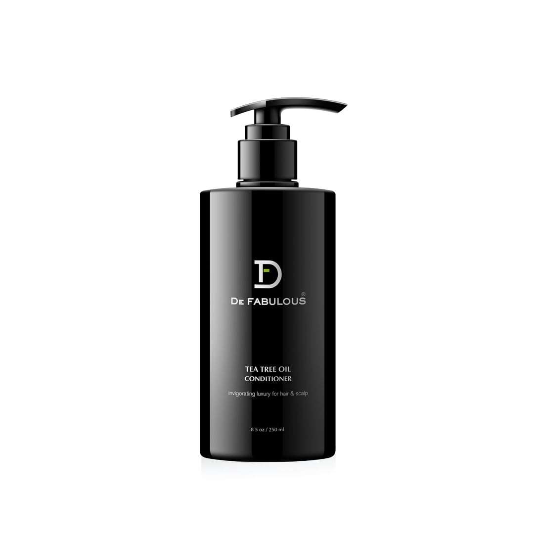 De Fabulous | Tea Tree Conditioner | Invigorating Scalp & Hair Therapy | Promotes Hair Growth & Shine | Antiseptic Formula for All Hair Types | 8.5 fl oz 1
