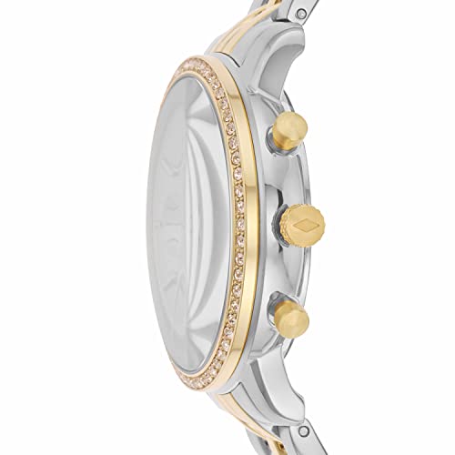 Fossil Neutra Analog Women's Watch ES5216 (Mother of Pearl Dial Gold Colored Strap) 6