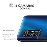 ZTE Blade V20 Smart (128GB, 4GB) 6.82", 16MP Quad Camera, 5000mAh Battery, Fingerprint & Face Unlock, GSM Unlocked US + Latin 4G LTE (T-Mobile, AT&T) International Model 8010 (Blue) 6