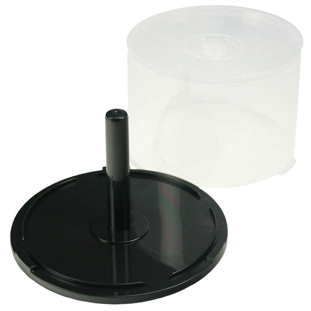 Professional Branded Empty CD DVD Box Blu-ray PVC Container Capacity of 50 Disks Pack of 2 4