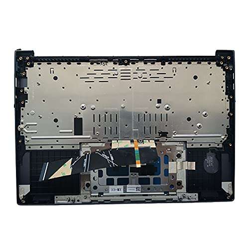 New Laptop English Keyboard for Lenovo Yoga 14S PRO 14 ITL 2021 US Keyboard with Palmrest Upper Cover Case Gray/Silver (Gray) 3